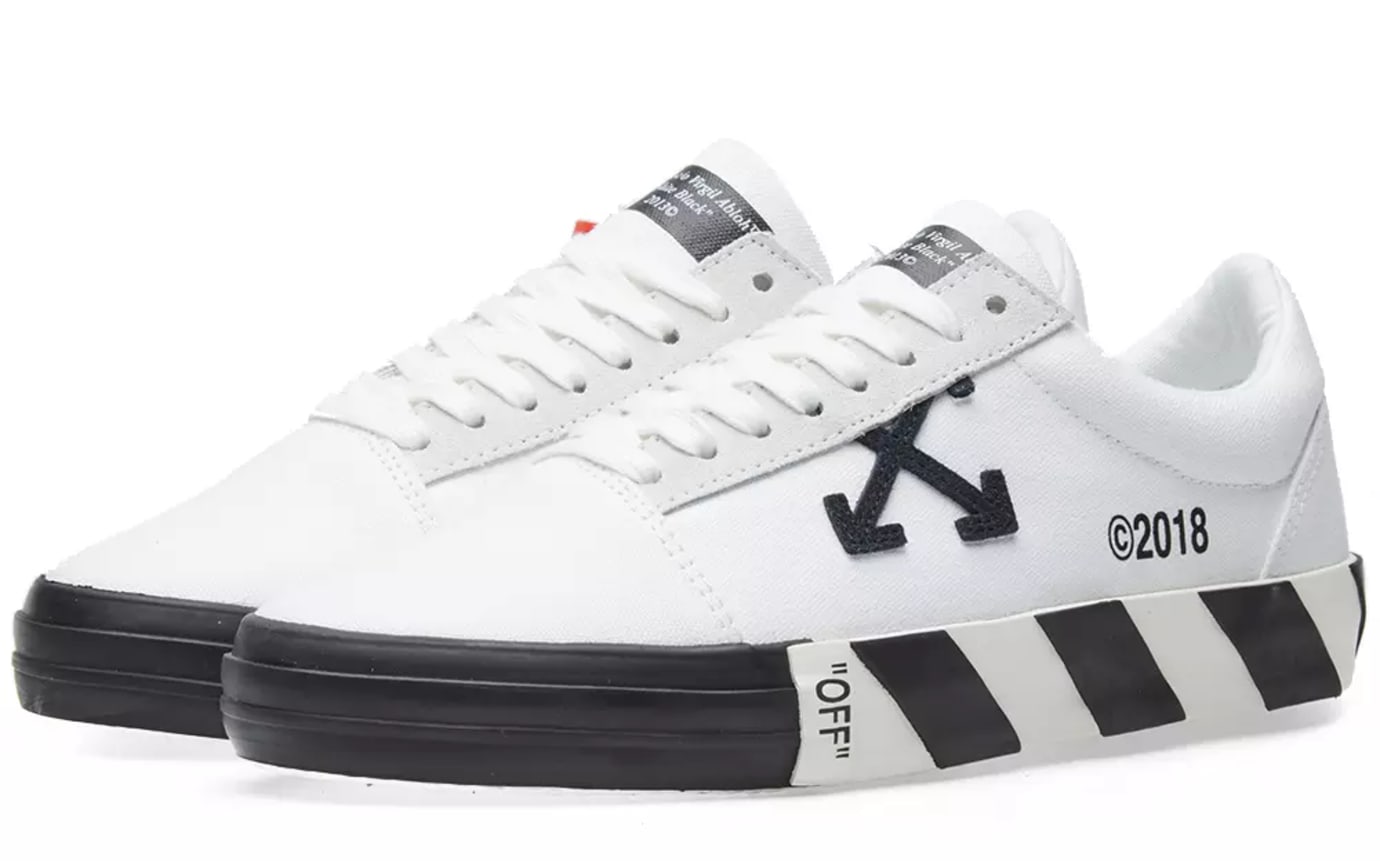 off white vulc low sneakers