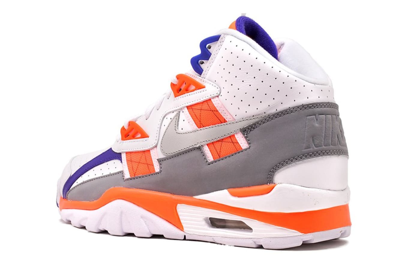 orange and white bo jackson sneakers