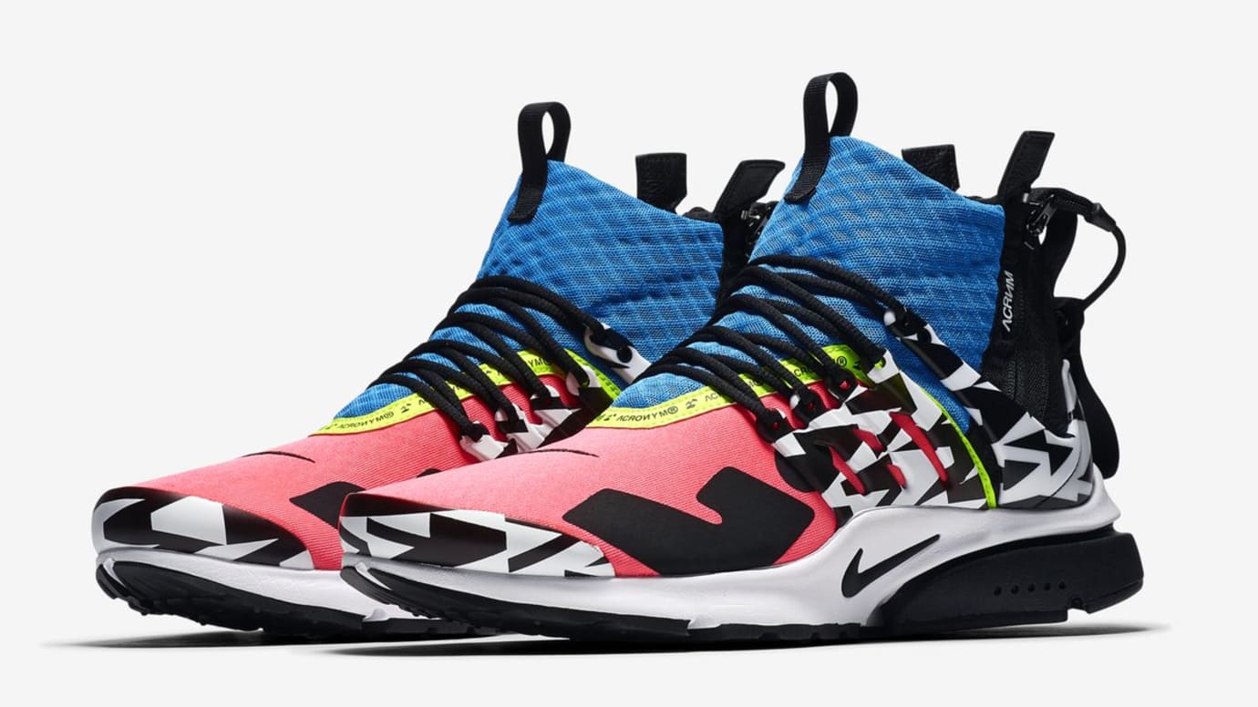 acronym x nike air presto mid grey black