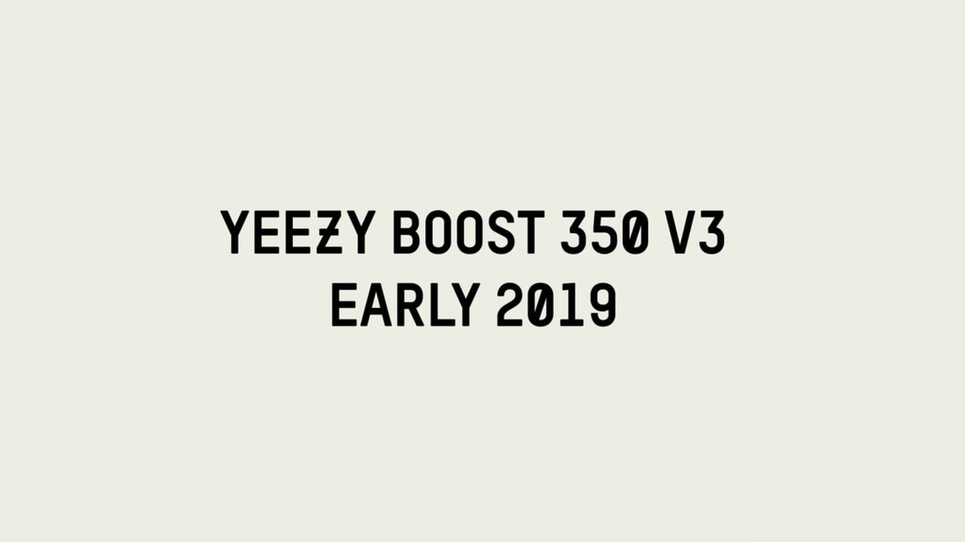 sympathie negatief maximaal Adidas Yeezy Boost 350 V3 2019 Release Date | Sole Collector