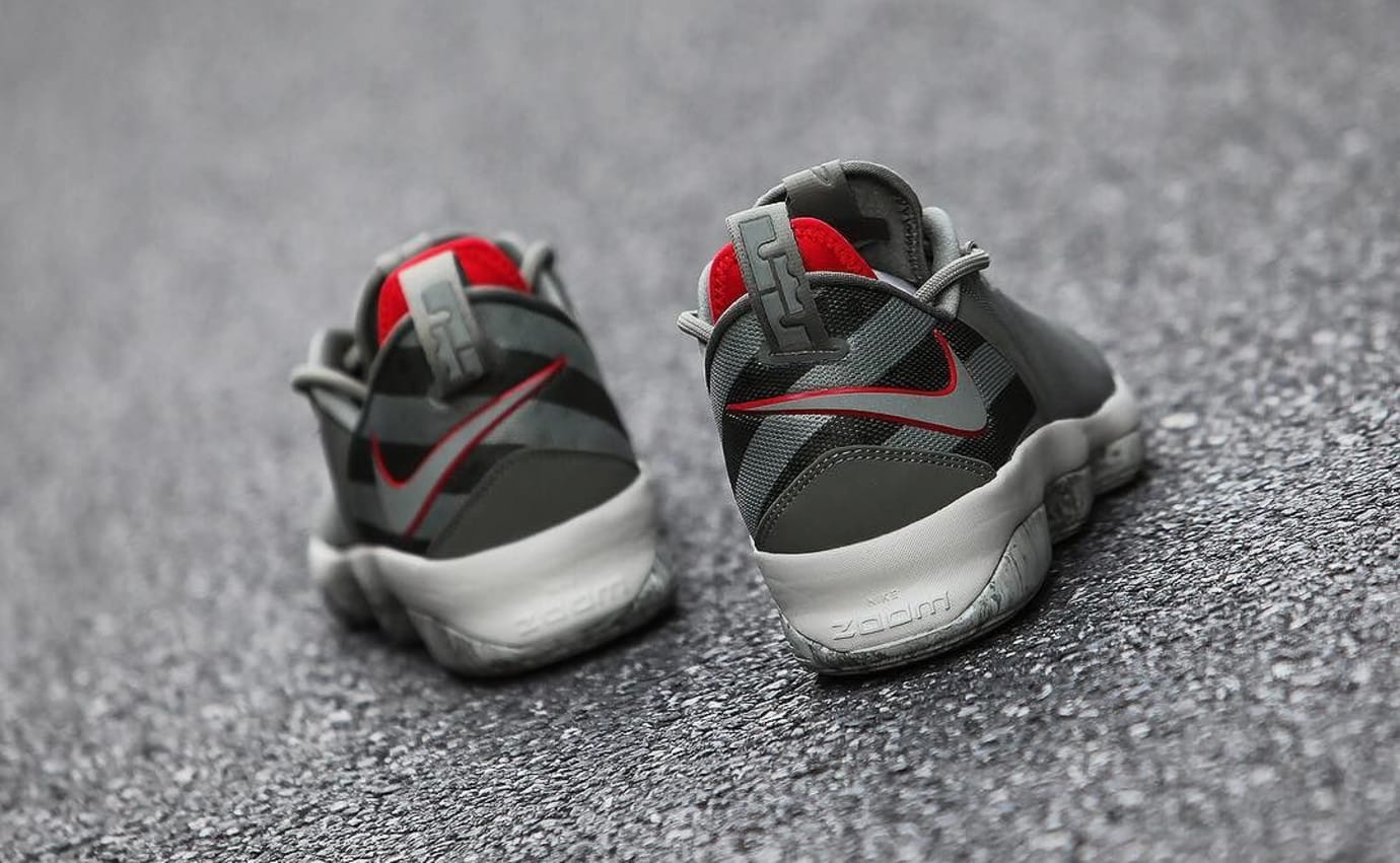 lebron 14 low grey and green