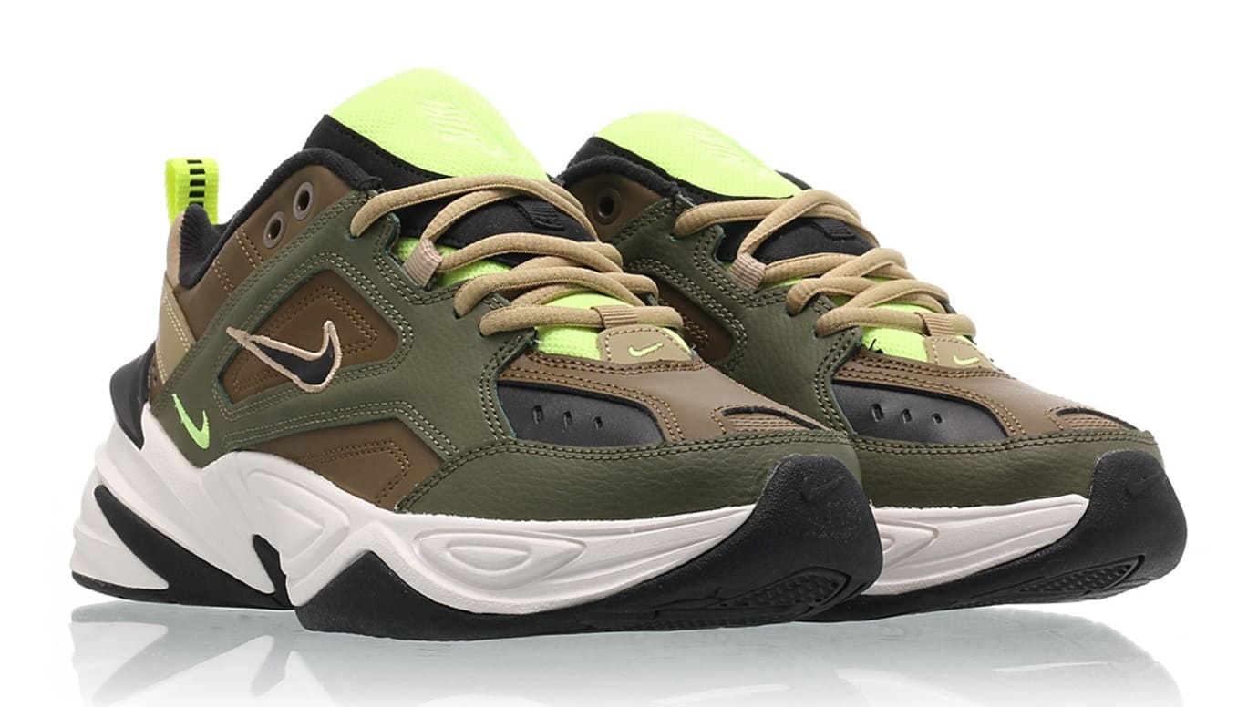 nike m2k tekno womens green