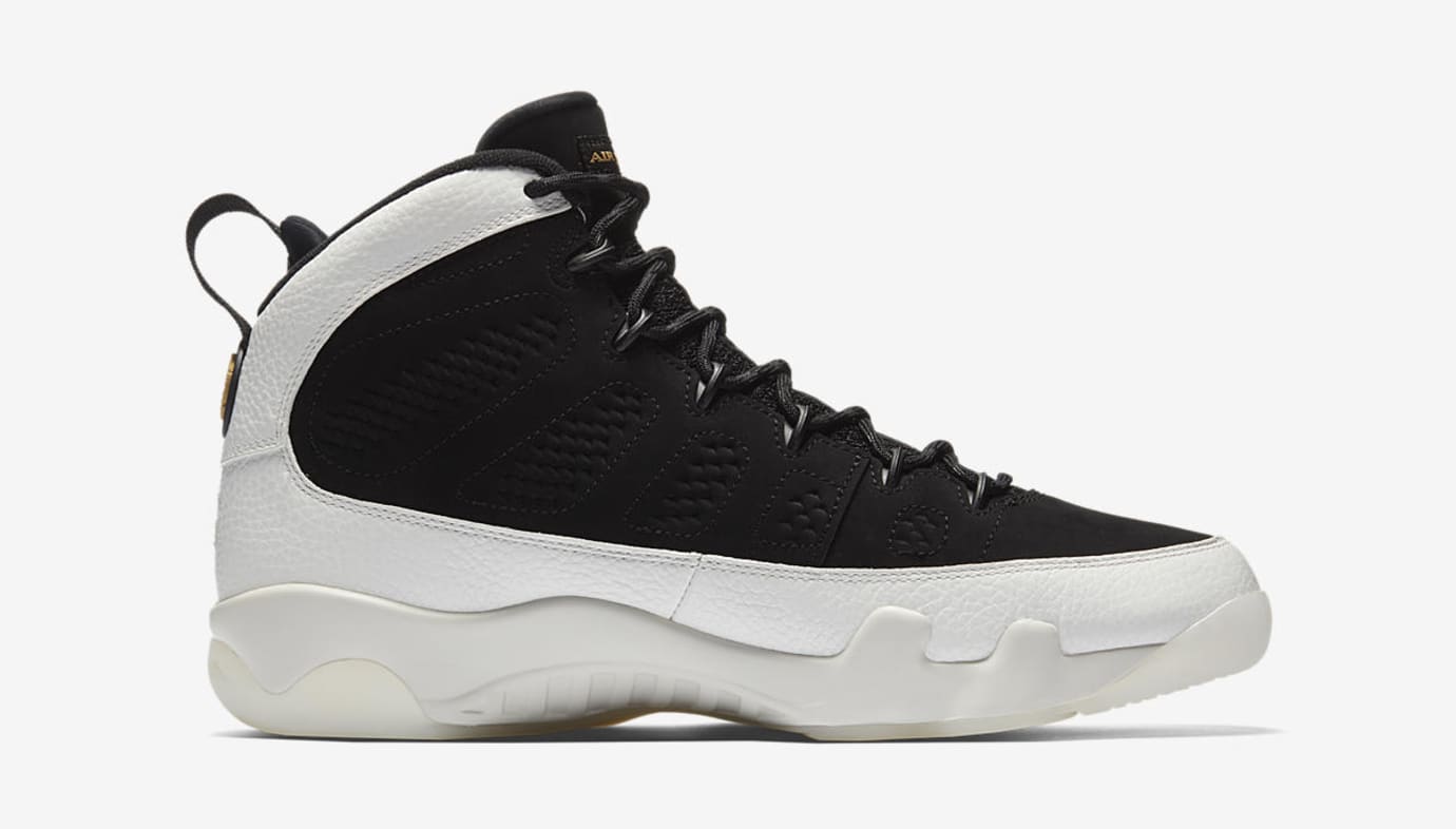 air jordan 9 black and white