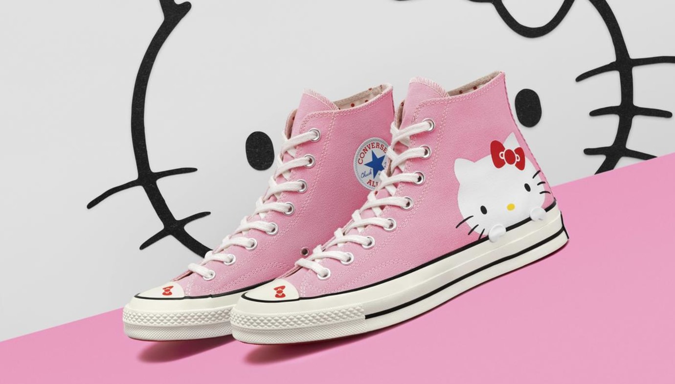 hello kitty x converse chuck taylors