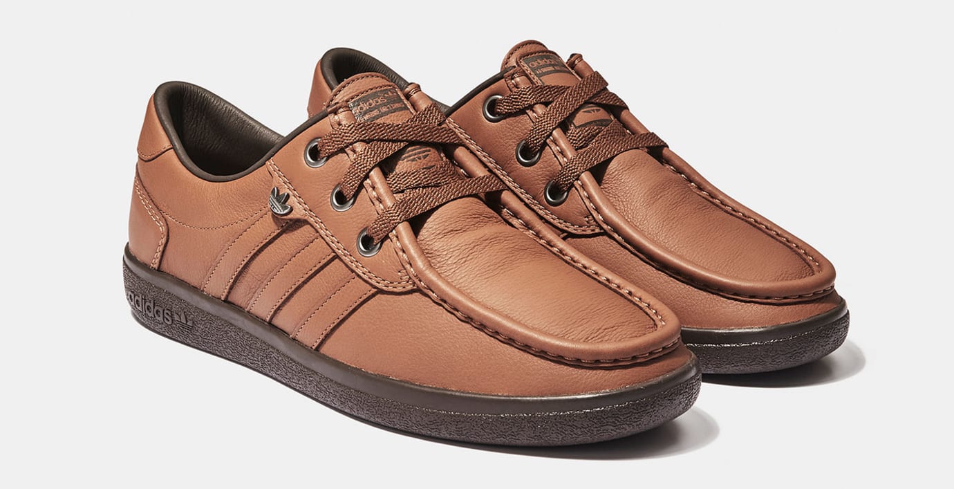 adidas spezial brown shoes