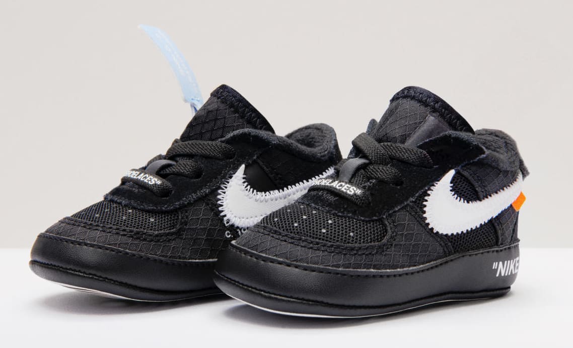 toddler black air force ones