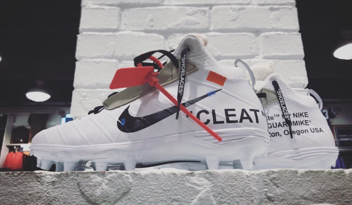 off white jordan 1 cleats