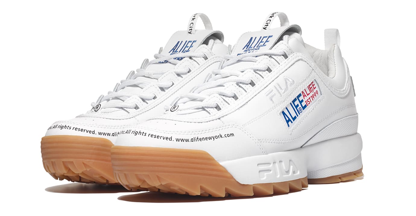 fila disruptor gum sole