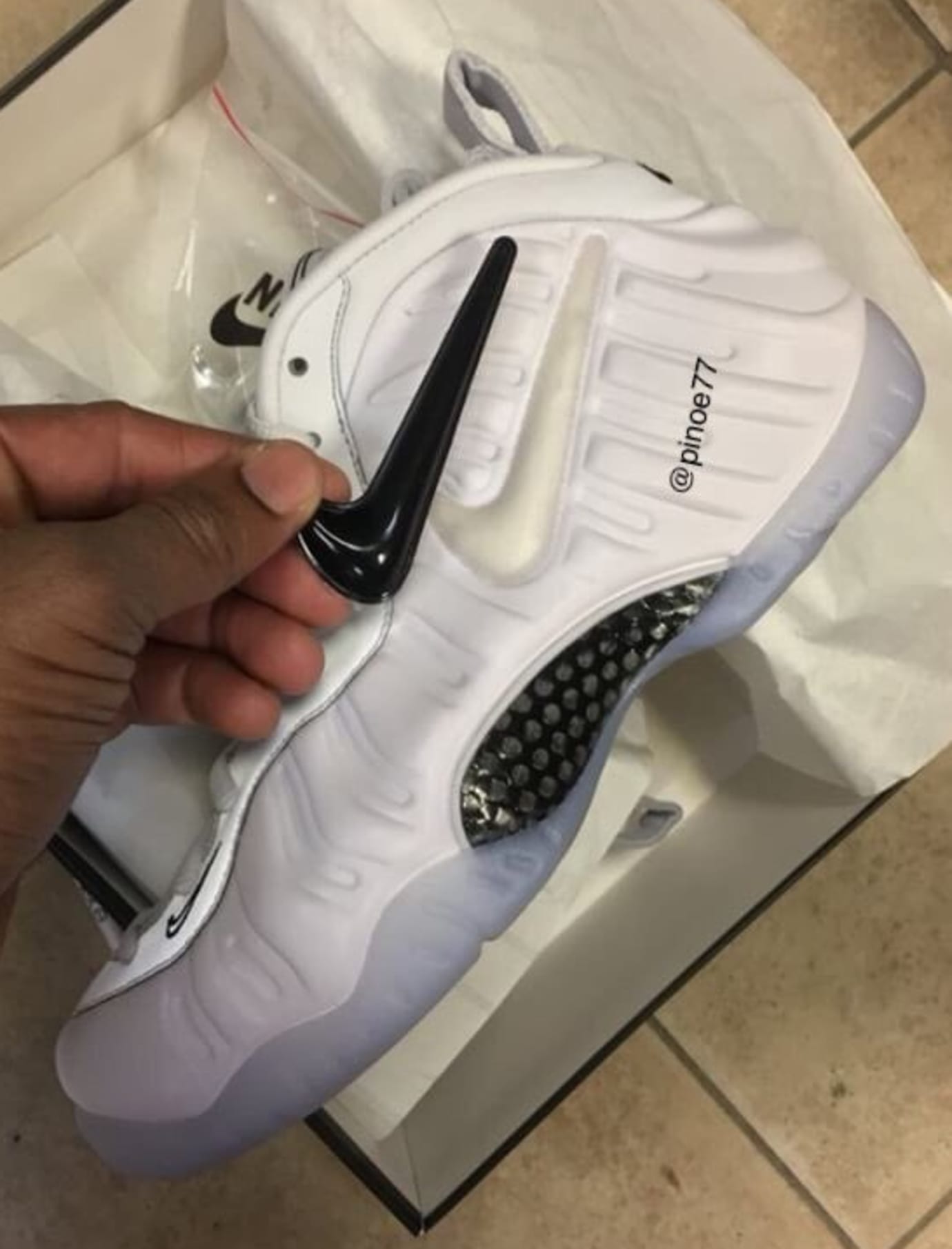 all white foamposites 2018