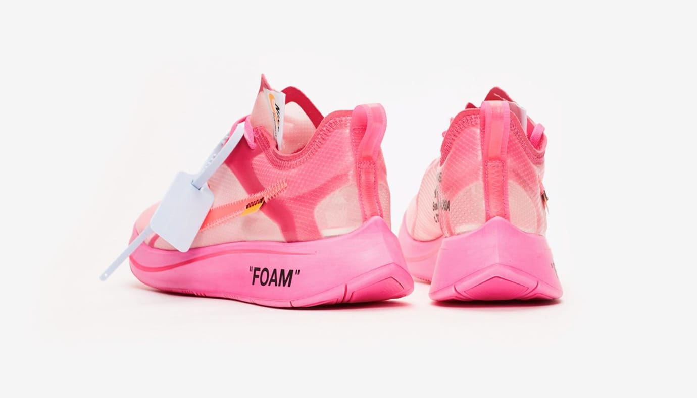nike zoom fly off white rosa