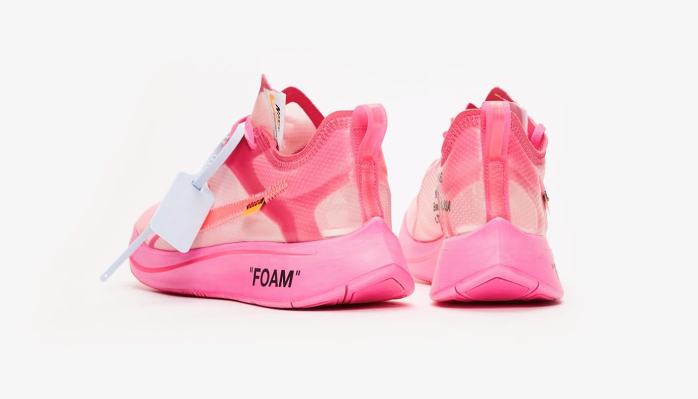 Off-White x Nike Zoom Fly SP 'Black' 'Tulip Pink' Release Date AJ4588 ...