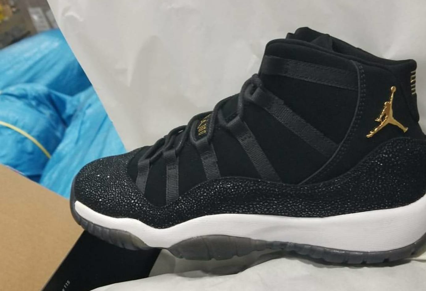 Air Jordan 11 Xi Heiress Collection Black Gold Release Date 852625 030 Sole Collector