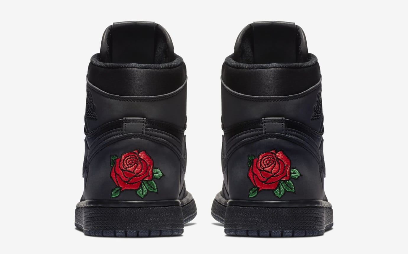 jordan 1 black rose