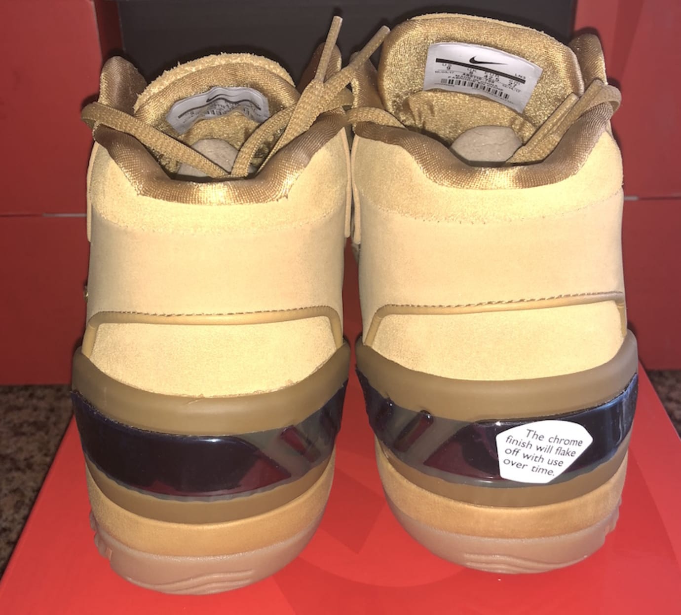 nike air zoom generation lebron 1 wheat