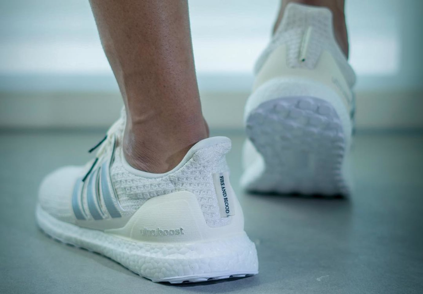 game of thrones ultra boost targaryen white