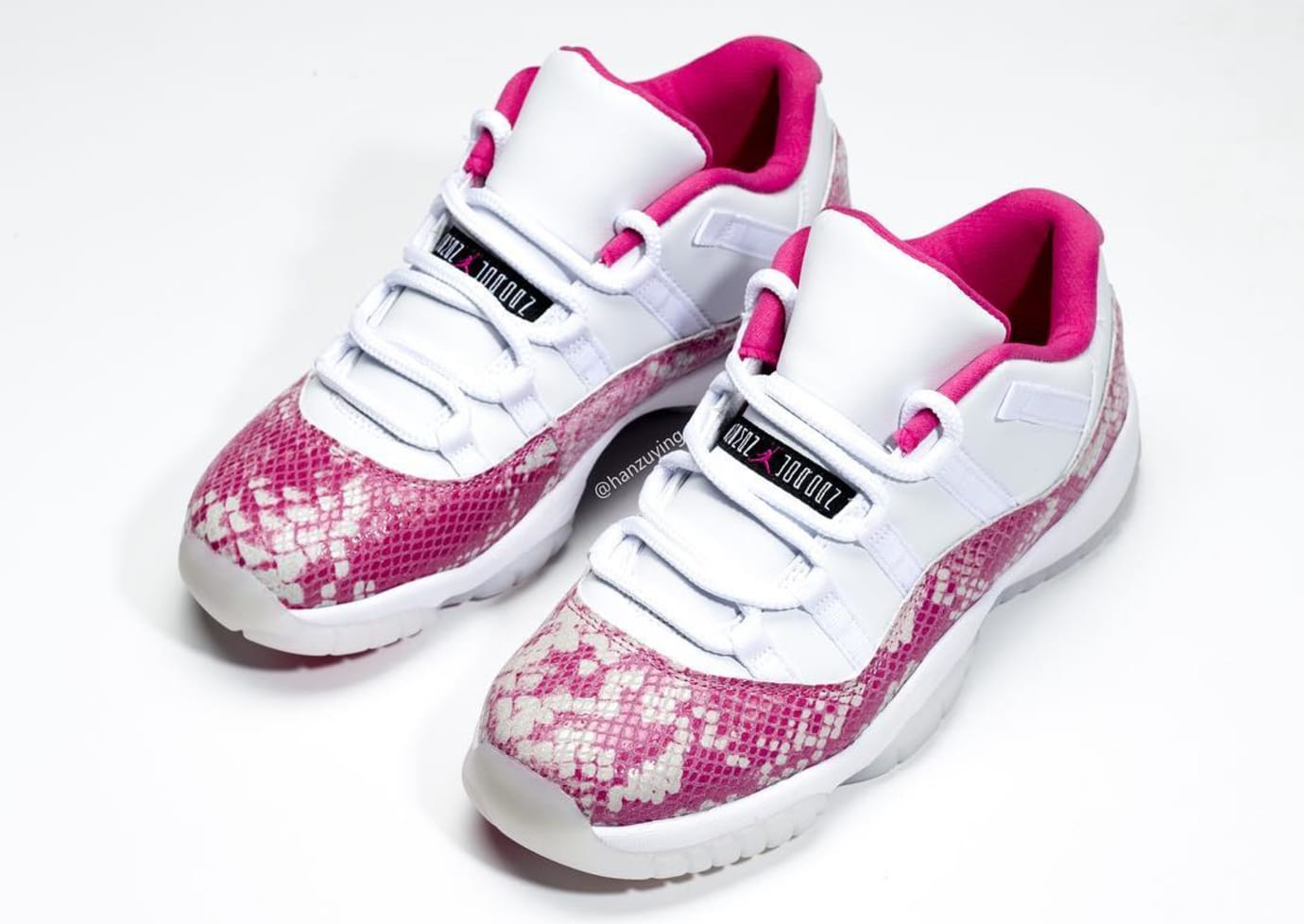 WMNS Air Jordan 11 Low 'Pink Snakeskin' Release Date Sole Collector