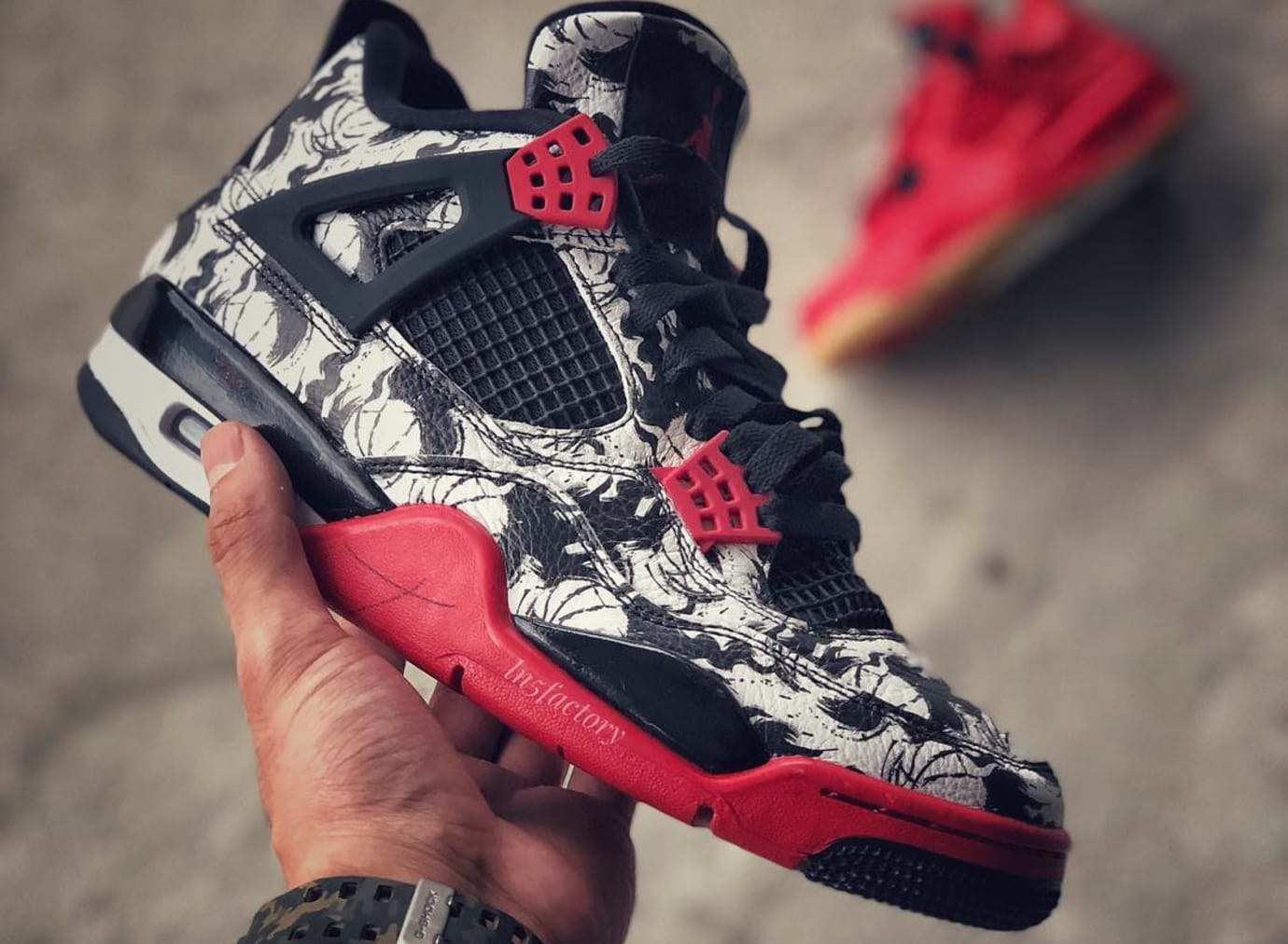 Air Jordan 4 Graphic Print Early Look | Sole Collector
