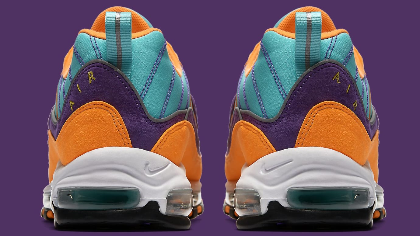 orange purple turquoise air max