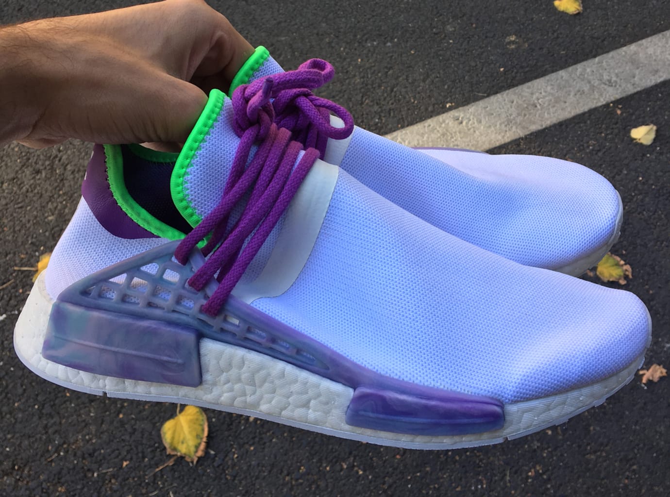 Pharrell x Adidas NMD Hu Joker Sample 