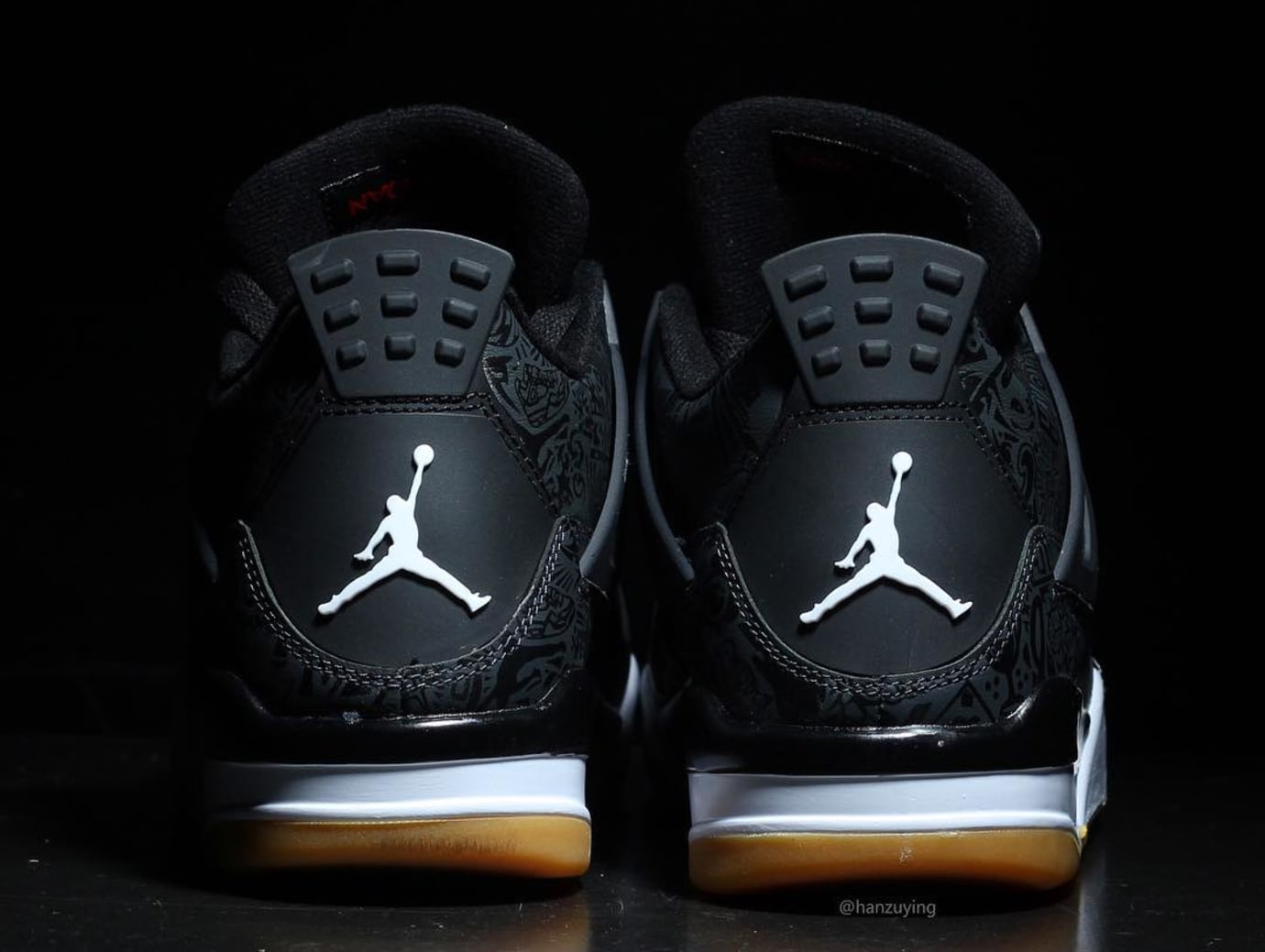 air jordan 4 se laser black gum