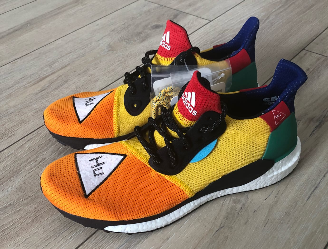 pharrell williams x adidas solar hu glide st shoes