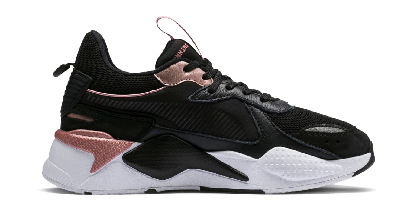 puma rs x noir et rose gold