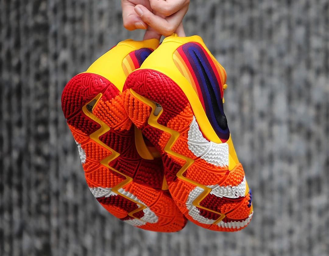 kyrie 4 yellow