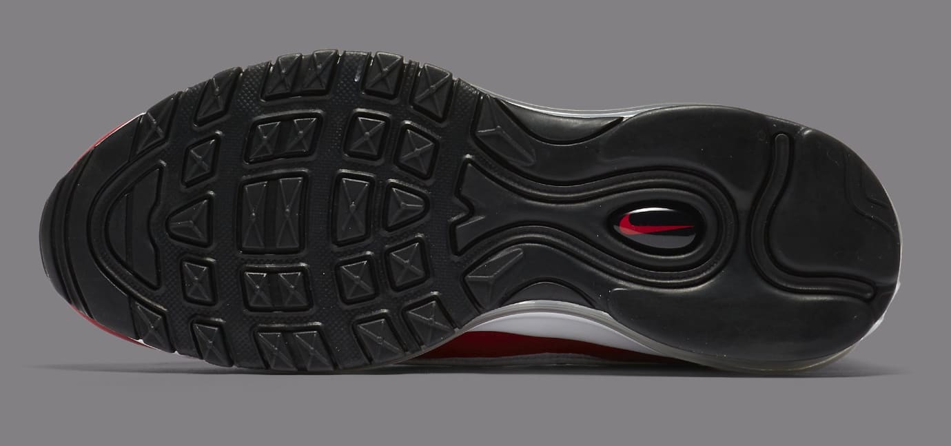 Nike Air Max 98 White/Black-Gym Red-Reflect Silver AH6799-101 (Bottom)