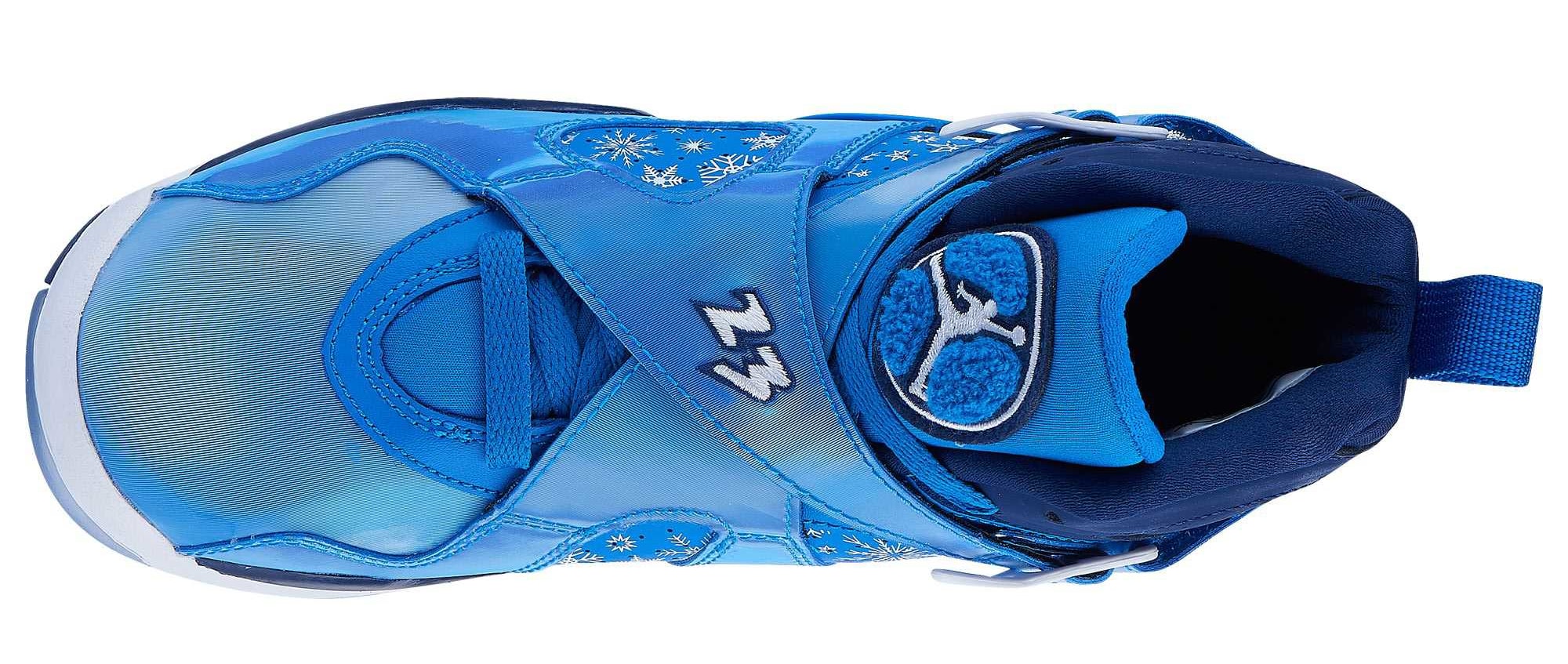 jordans with snowflakes