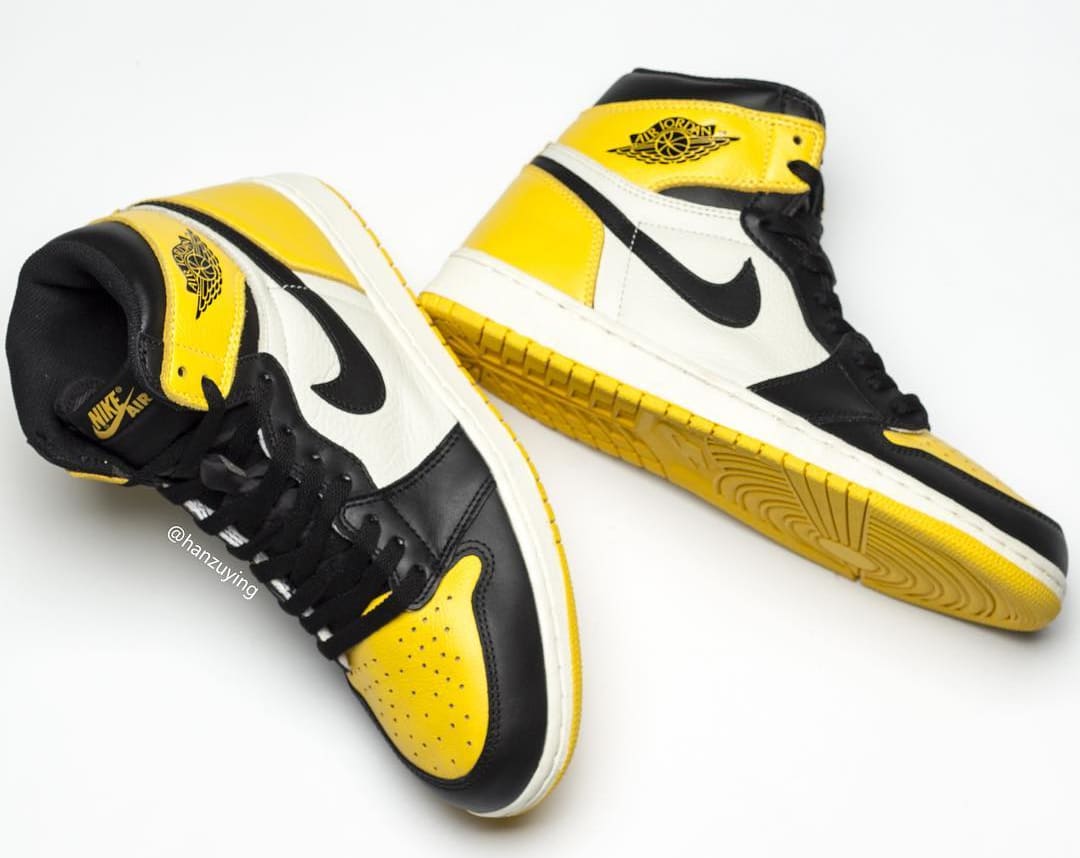 jordan 1 yellow 2019
