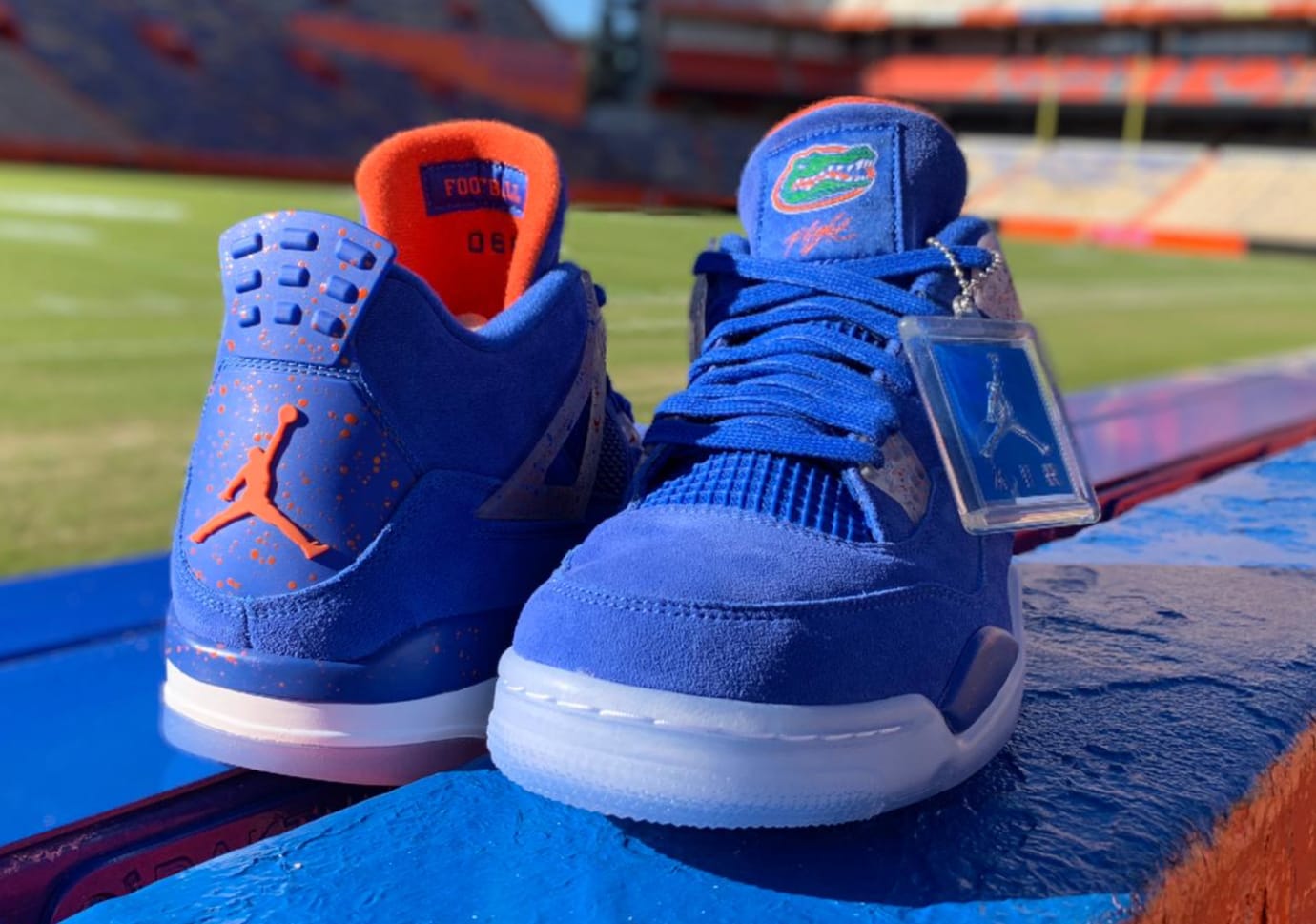 Air Jordan 4 Florida Gators Pe Detailed Images Sole Collector