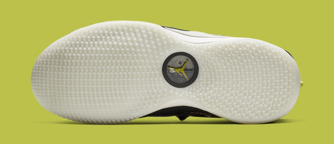 Travis Scott x Air Jordan 33 NRG 'Army Olive/Black-Ale Brown-Sail' CD5695-300 (Bottom)