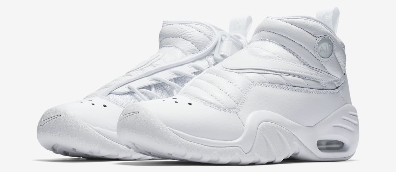 nike air shake ndestrukt white