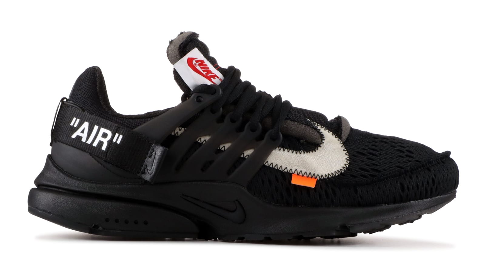 Off-White x Nike Air Presto 'Black' AA3830-002 (Lateral)