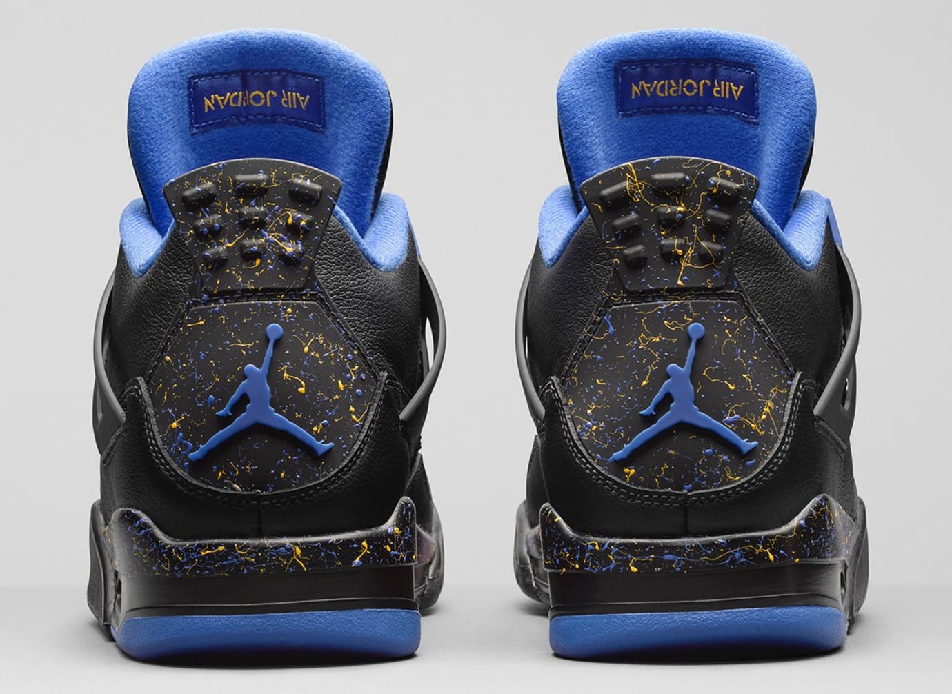 air jordan 4 black blue