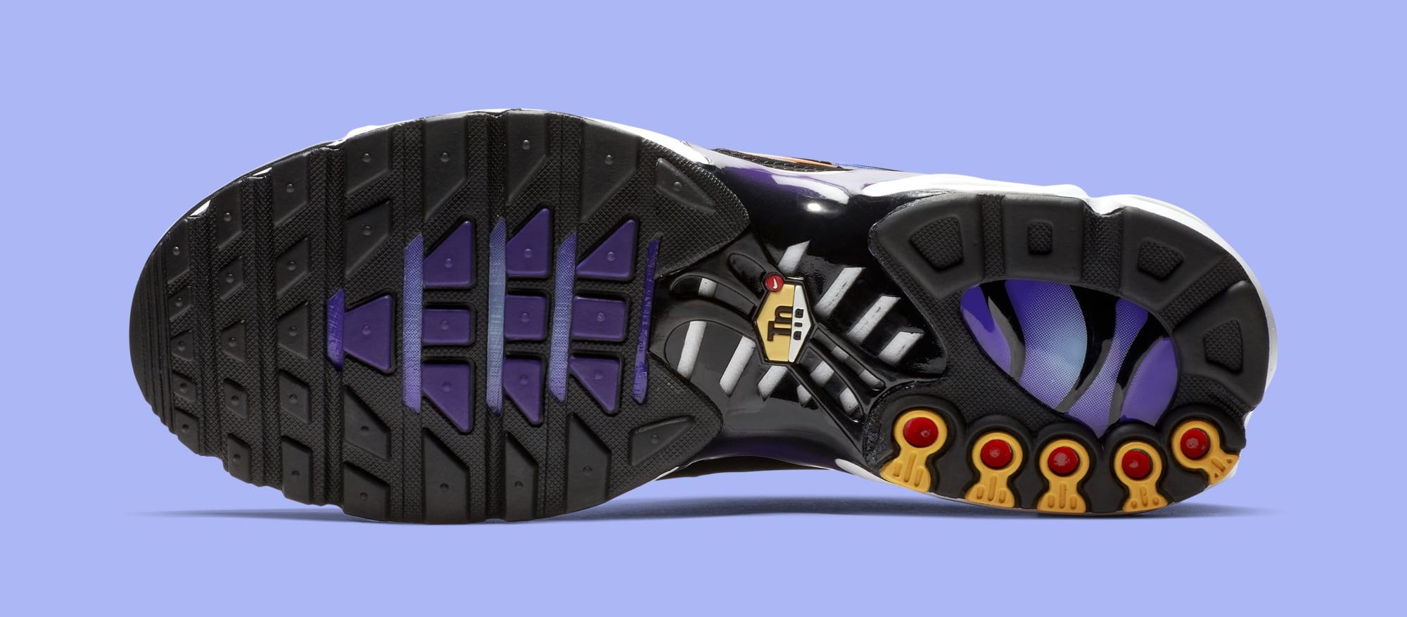 nike air max plus womens black and purple