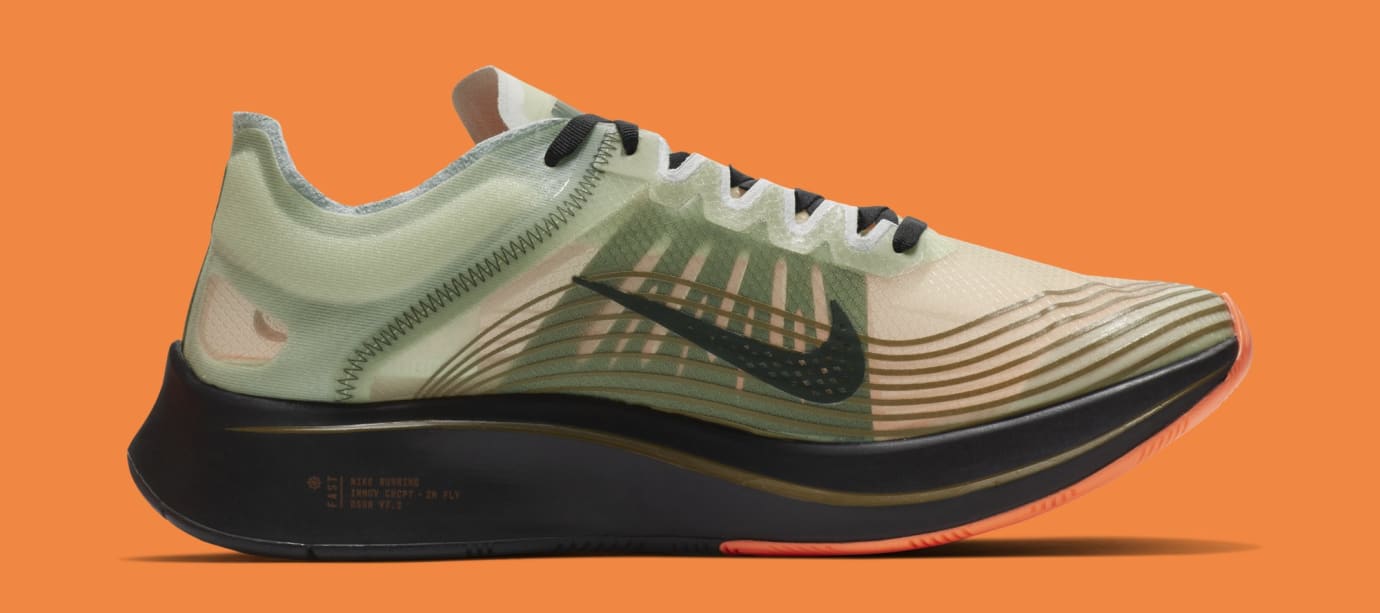 Nike zoom fly sp olive black clearance