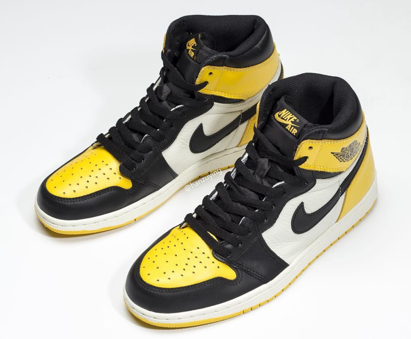 air jordan 1 retro high yellow toe