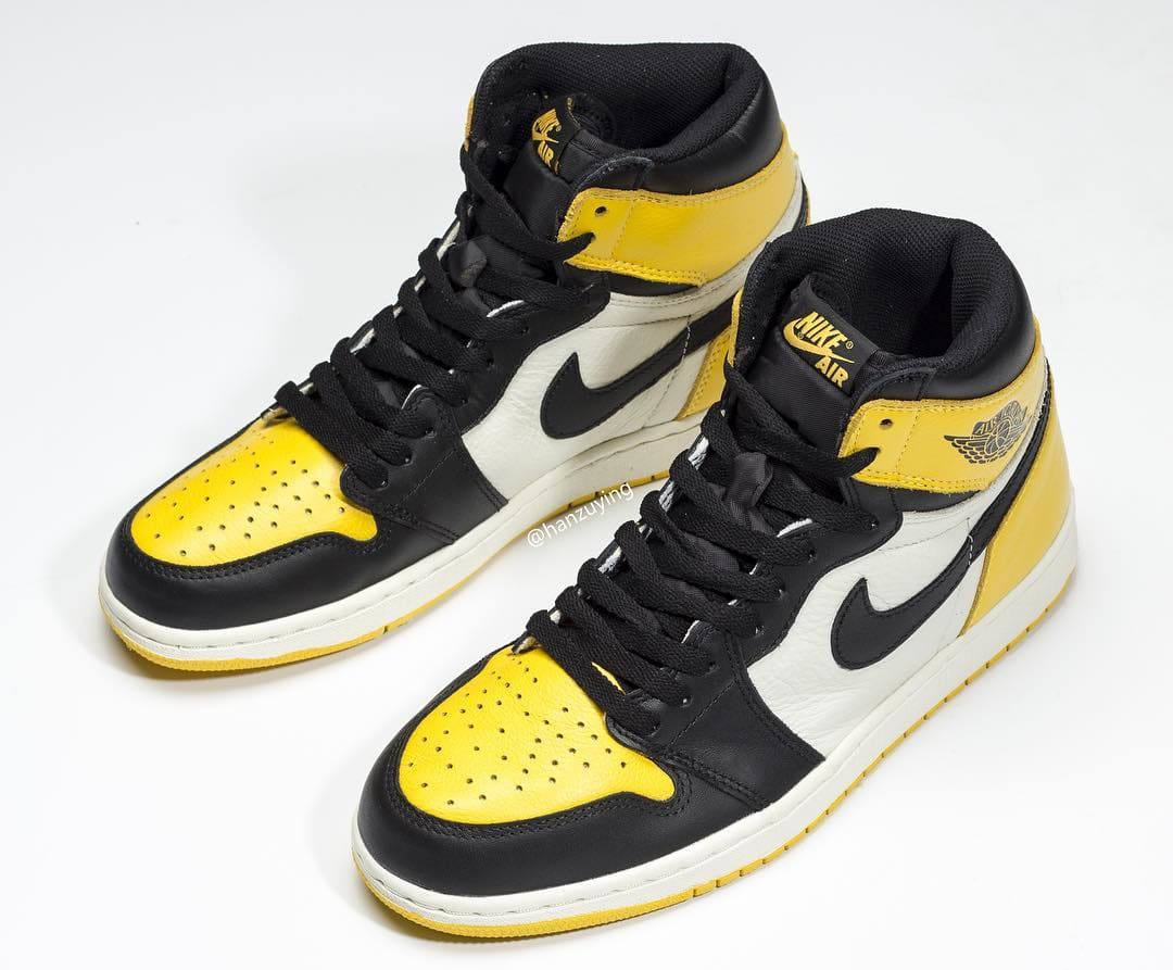 Air Jordan 1 Retro High OG 'Yellow Toe