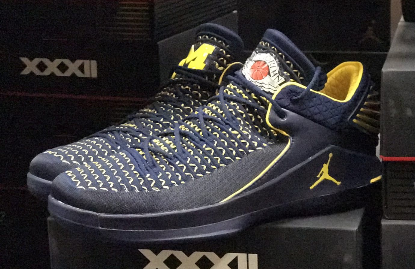 michigan basketball shoes