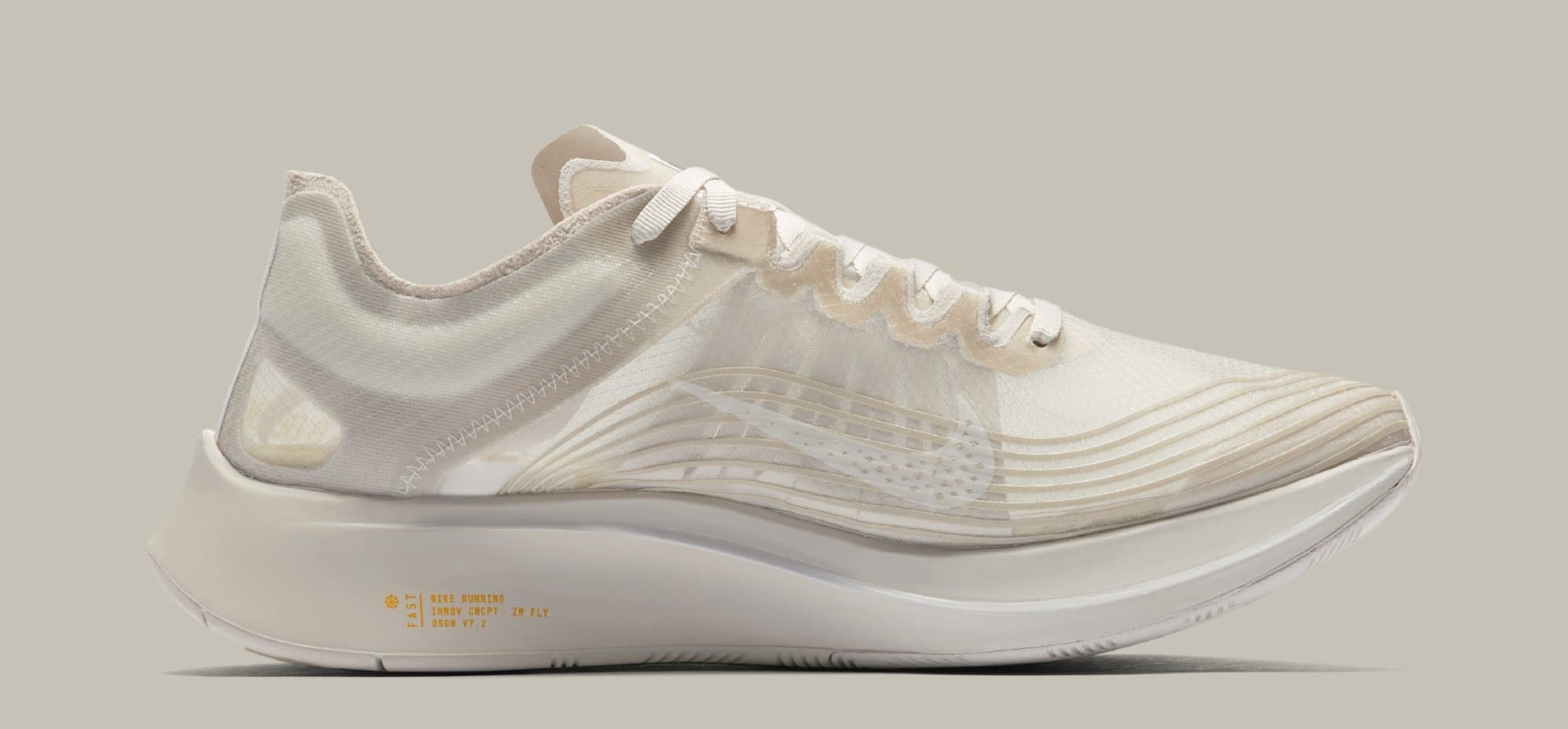  Nike Zoom Fly SP Light Bone  White AJ9282 002 Release 