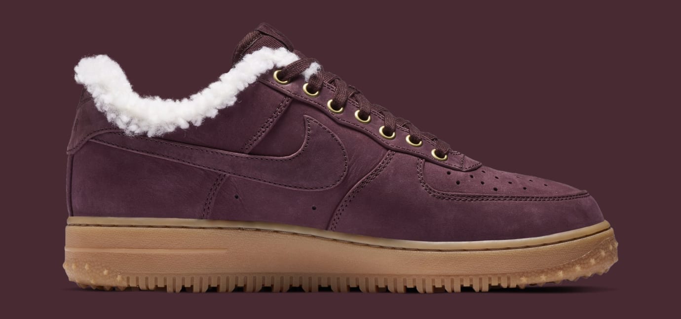 nike air force 1 burgundy crush