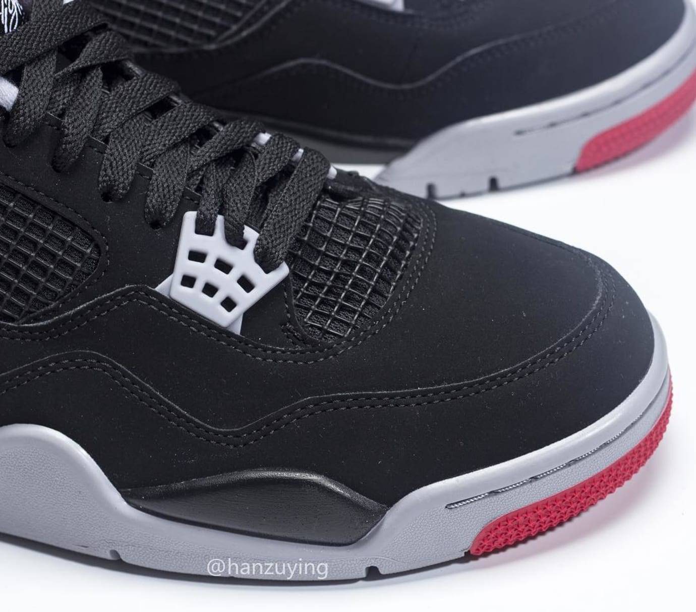Air Jordan 4 Retro 'Black/Cement Grey/Summit White/Fire Red' 308497060