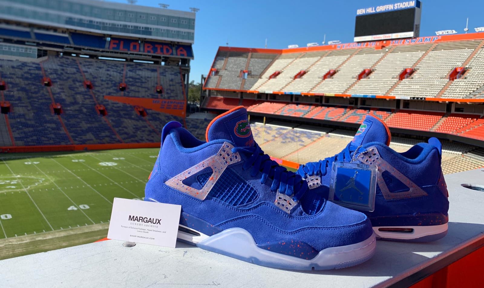 Florida gators jordan 4 best sale