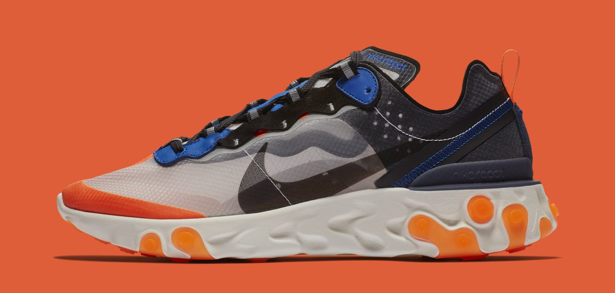 Observatorio Ópera Situación Nike React Element 87 'Thunder Blue/Total Orange' AQ1090-004 'Neptune  Green' AQ1090-005 Release Date | Sole Collector