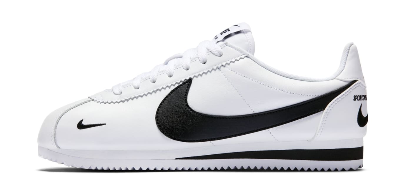 nike cortez small swoosh