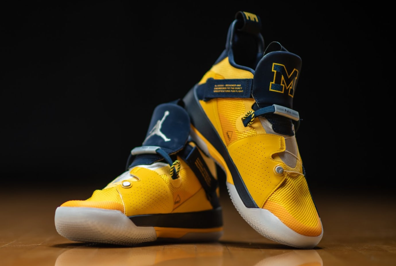 Air Jordan 33 'Michigan' PE Images 