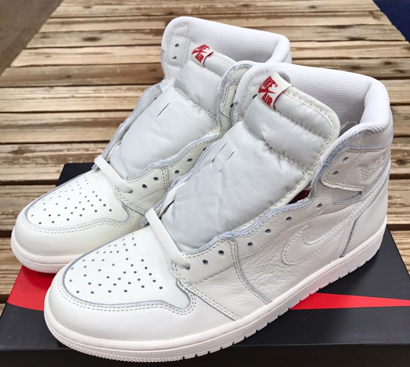 all white jordan 1 high og