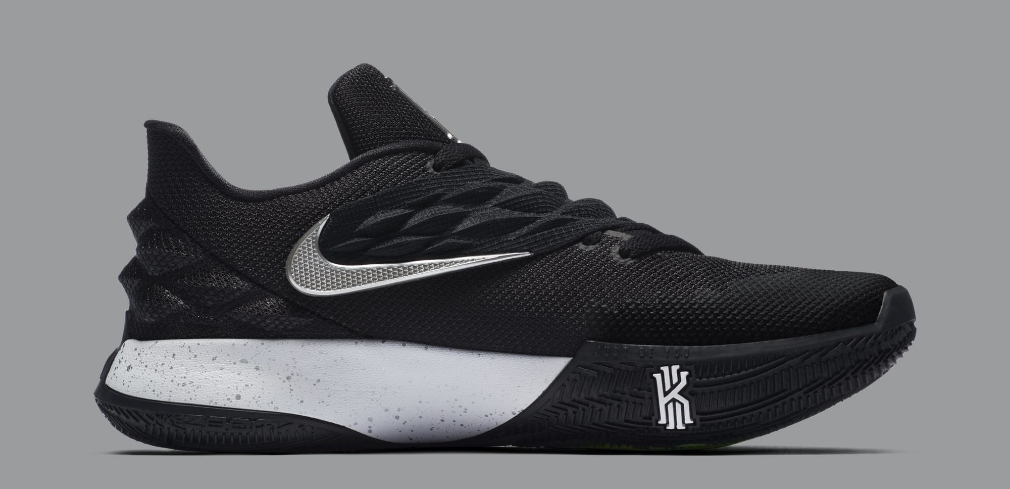 Nike Kyrie 4 Low 'Black/Metallic Silver' AO8979-003 Release Date | Sole ...