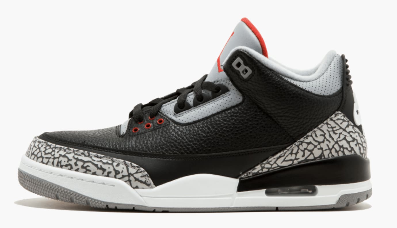 jordan 3s black cement